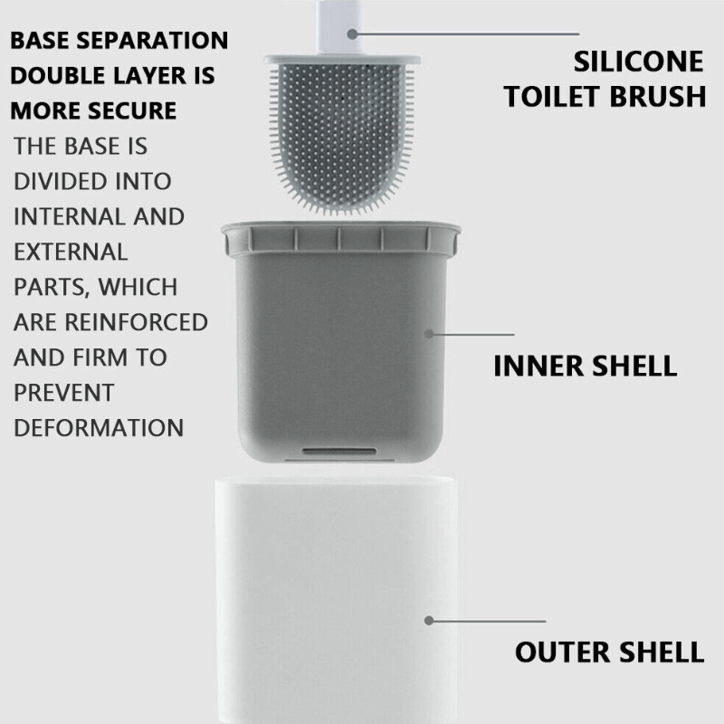 RinseLab™ Toilet Brush