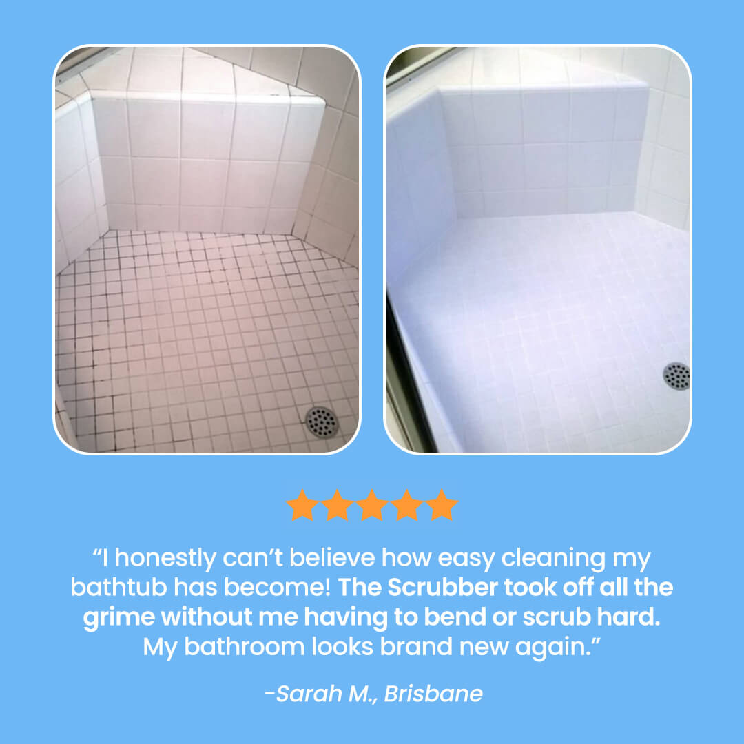 RinseLab™ Premium Shower Scrubber