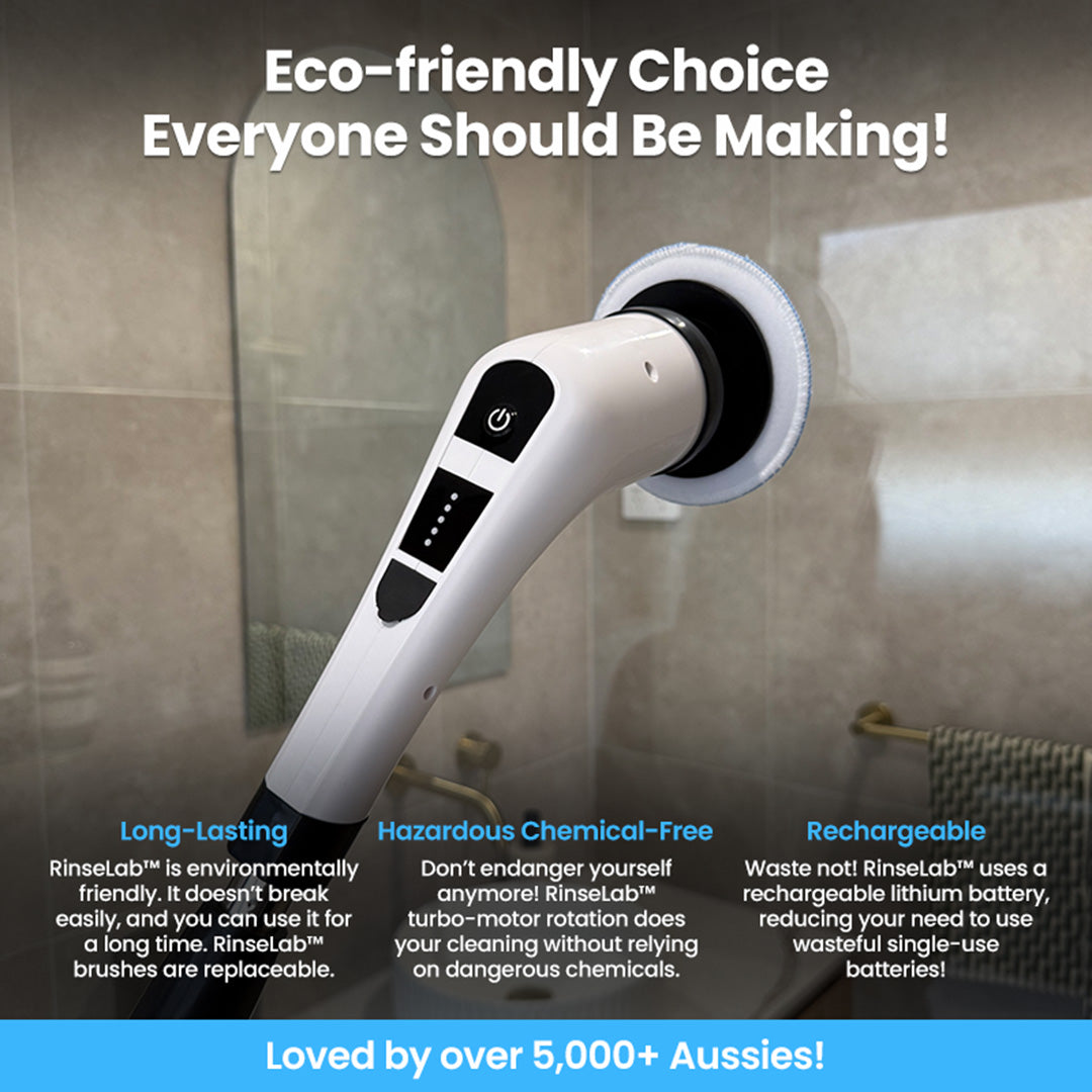RinseLab™ Premium Shower Scrubber