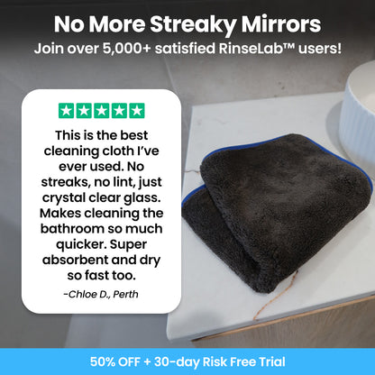 RinseLab™ Microfiber Cleaning Cloth